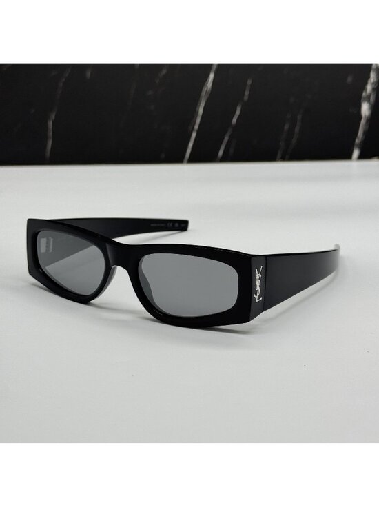 Saint Laurent SL M140 002 Black Silver  Women Sunglasses main image 9